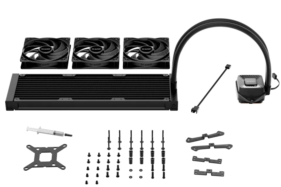 Be quiet! Pure Loop 3 vodní chladič CPU 360mm / 3x120mm / Intel 1851 / 1700 / 1200 / 1151 / 1150 / 1155 / AMD AM4 / AM5
