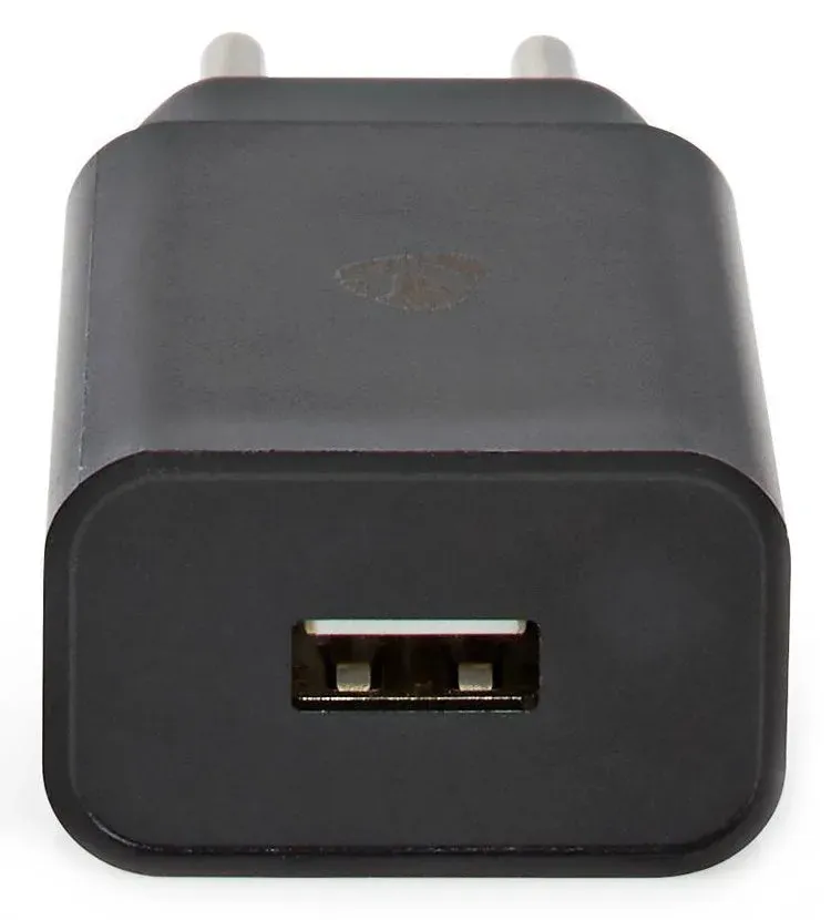 NEDIS síťová nabíječka/ 12 W/ 5 V/ 2.4 A/ rychlé nabíjení/ USB-C/ USB-A/ černá/ kabel 1m