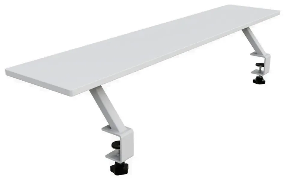 AROZZI ARENA Desk Riser Large White/ přídavná ergo polička pro herní stůl/ šíře 111 cm/ bílá