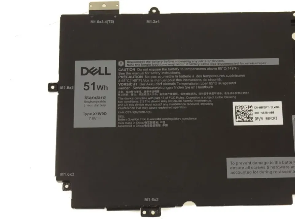 Dell baterie 4-cell 51W/HR LI-ION pro XPS 9310