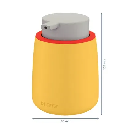 LEITZ dávkovací láhev s pumpičkou Cosy, teplá žlutá