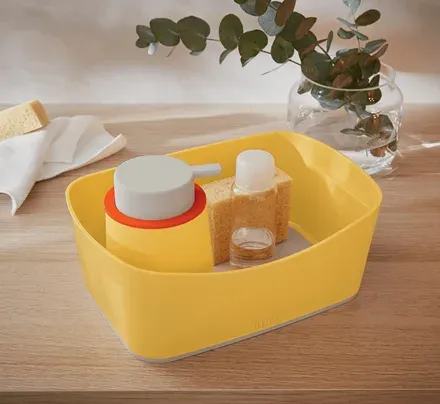 LEITZ dávkovací láhev s pumpičkou Cosy, teplá žlutá