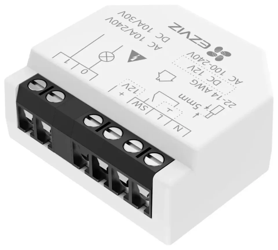 EZVIZ chytré Wi-Fi relé T35 (podpora Matter), Wi-Fi 6
