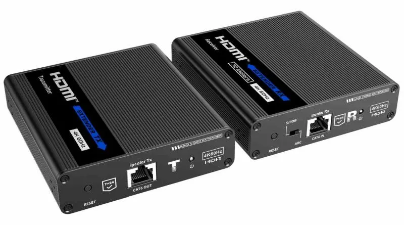 PremiumCord HDMI 2.0 extender Ultra HD 4kx2k@60Hz na 70m přes Cat6/Cat6A/Cat7 (khext70-2)