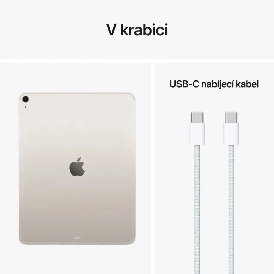 Apple iPad Air (2026) 13´´ 128GB wi-fi + 5G hvězdně bílý