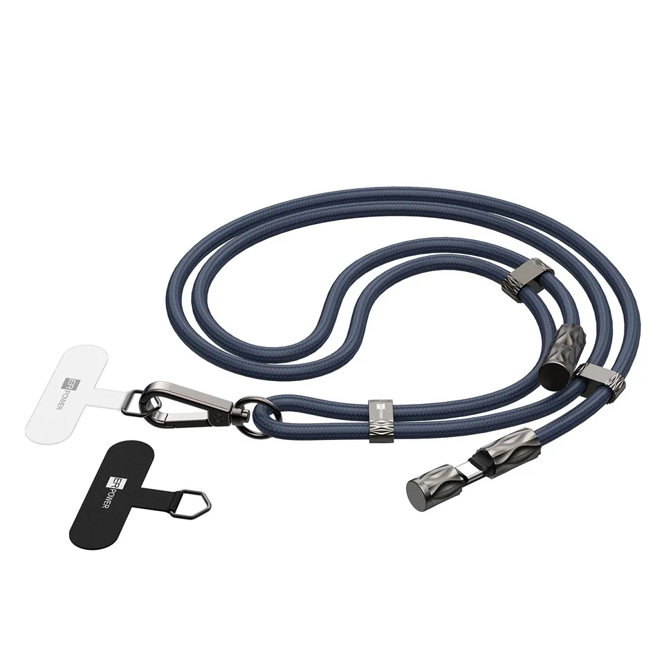 Snake Lanyard - Navy Blue