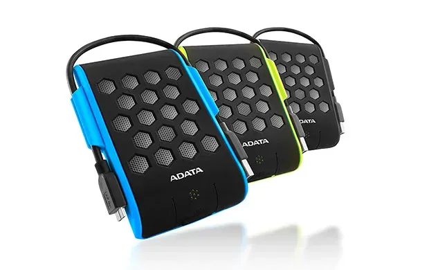 ADATA Externí HDD 1TB 2,5" USB 3.2, DashDrive™ Durable HD720, G-sensor, modrý, (gumový, vodě/nárazu odolný)