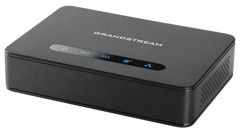 Grandstream HT813 1FXS,1FXO ATA brána, 2 SIP úč, 2x100Mb LAN, NAT router, 3-way konf., provisioning