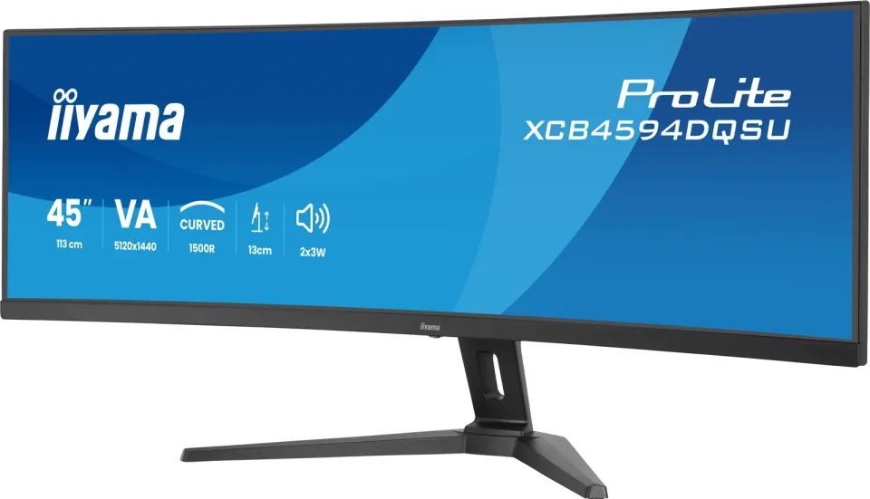 iiyama ProLite/XCB4594DQSU-B1/44,5"/VA/DQHD/75Hz/2ms/Černá/3R