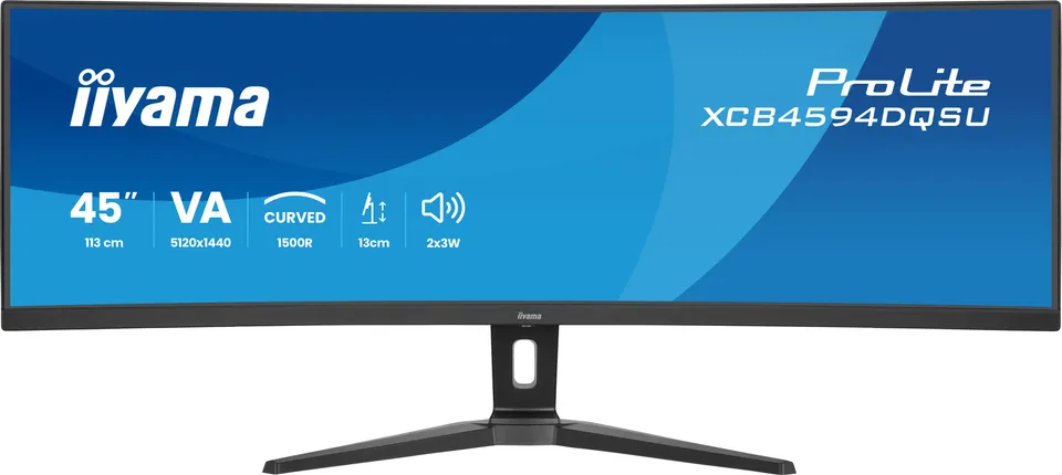 iiyama ProLite/XCB4594DQSU-B1/44,5"/VA/DQHD/75Hz/2ms/Černá/3R