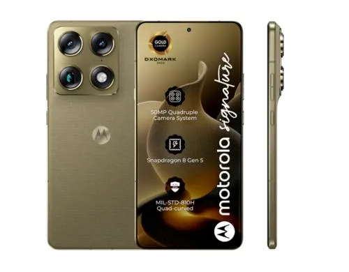 MOTOROLA Signature 16+512GB Dual SIM PANTONE Martini Olive