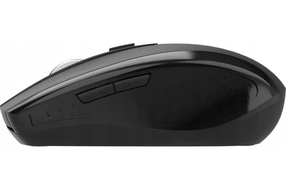 ACER Myš, Wireless mouse MX202 Black - RF 2.4 GHz dongle, DPI 1000/1200/1600, 6 tlačítek