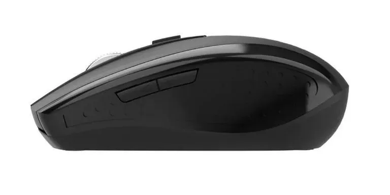 ACER Myš, Wireless mouse MX202 Black - RF 2.4 GHz dongle, DPI 1000/1200/1600, 6 tlačítek