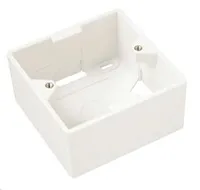 Solarix Krabice/box na omítku pro zásuvky bílý SX9-0-WH