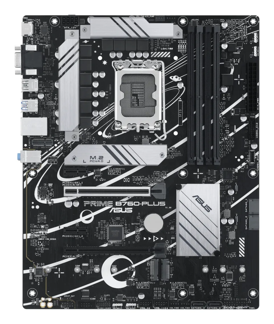 ASUS MB Sc LGA1700 PRIME B760-PLUS, Intel B760, 4xDDR5, 1xDP, 1xHDMI, 1xVGA, ATX