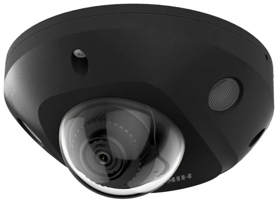 Hikvision DS-2CD2543G2-IS(2.8mm)(BLACK) - 4MPix IP Mini Dome kamera ; IR 30m, IP67, Audio, Alarm, černá