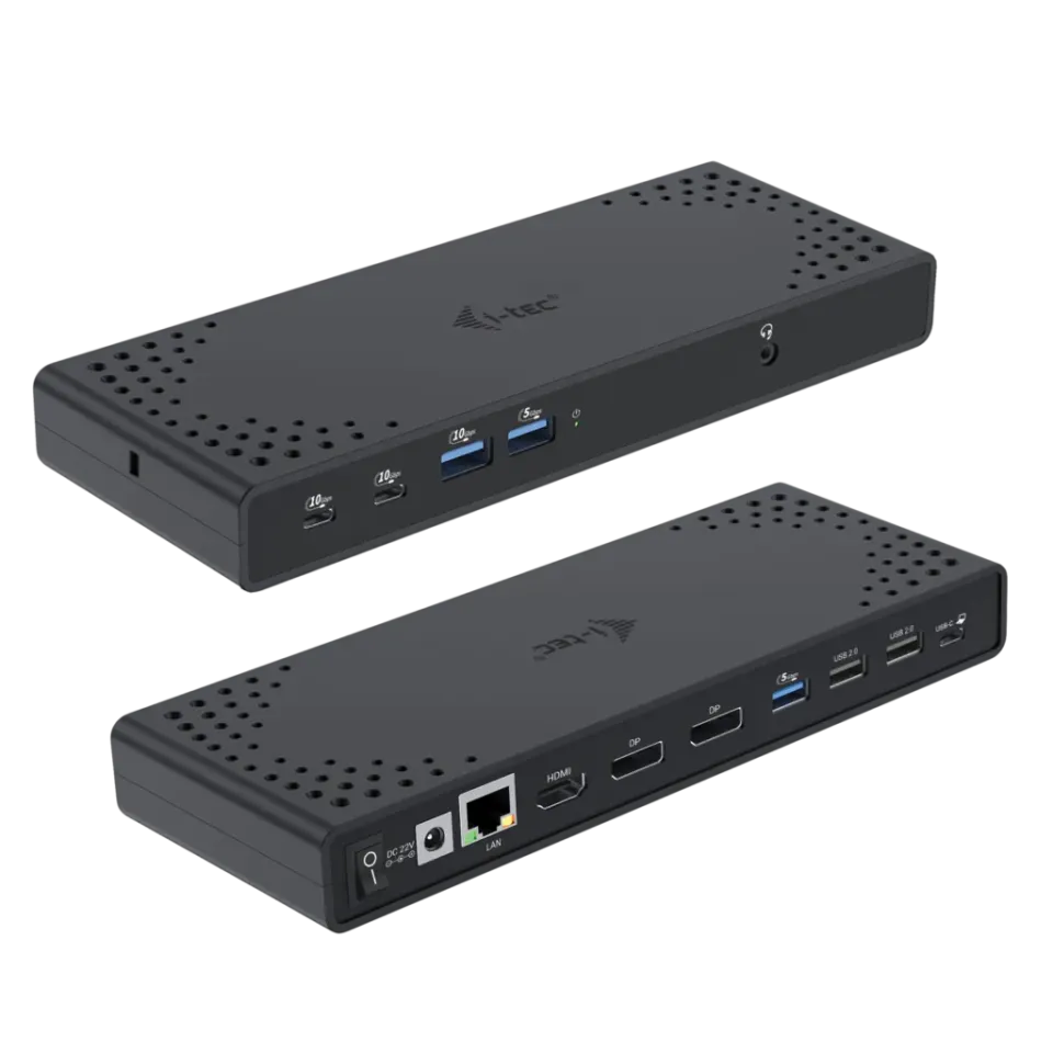I-tec USB-C Triple Display Docking Station Gen 2, PD 100W