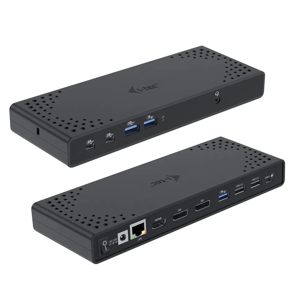 I-tec USB-C Triple Display Docking Station Gen 2, PD 100W