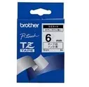 Brother - TZe-211, bílá / černá (6mm, laminovaná)