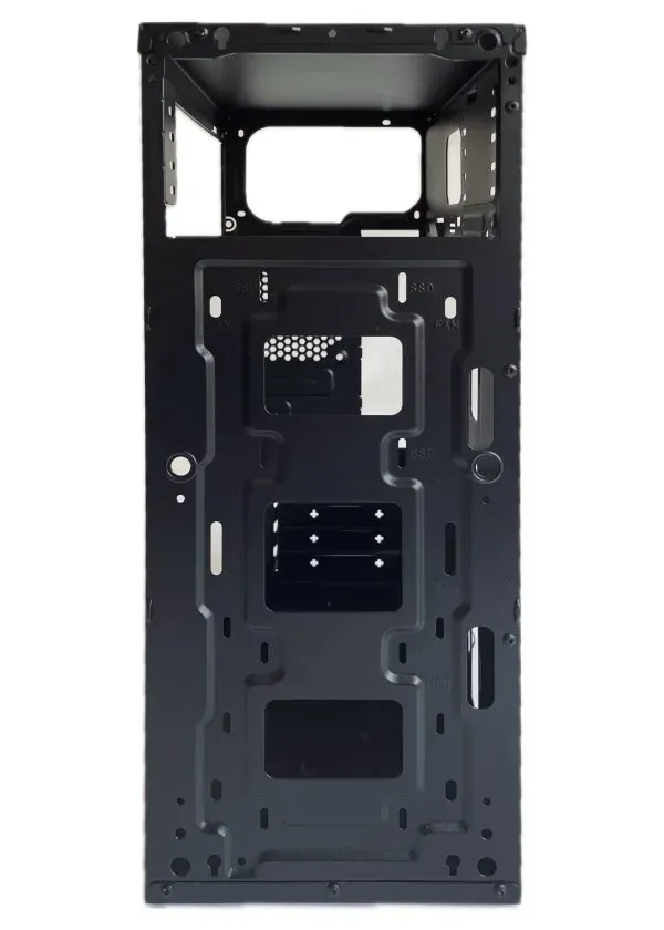 EUROCASE MidT ML N6-550B / bez zdroje / 2x USB 3.0 / USB-C / černá