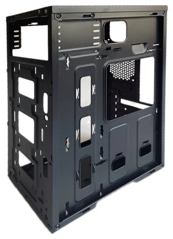 EUROCASE MidT ML N6-550B / bez zdroje / 2x USB 3.0 / USB-C / černá