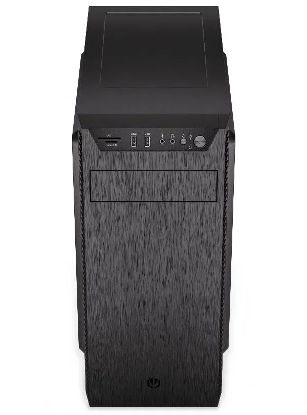 Endorfy skříň Armis 100 Solid / ATX / 120 mm fan / čtečka karet / 2x USB 3.0 / černá