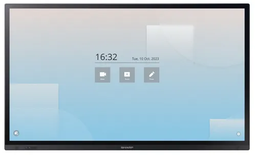 SHARP PN-LA752 75" LA-Series Interactive Display, UHD, 500 cd/m2, InGlass touch,