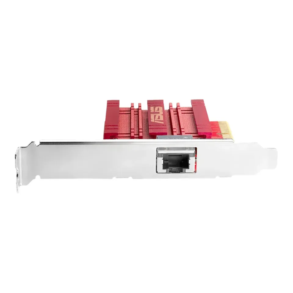 ASUS PCIe Adaptér XG-C100C V3, až 10Gbps, RJ45, červená