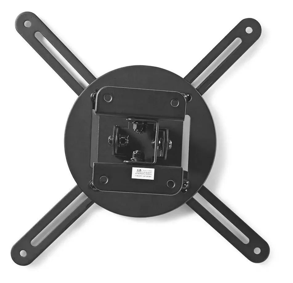 Nedis PJCM100BK - Stropní držák projektoru| | 360° | Max. 10 kg | 130 mm | černý