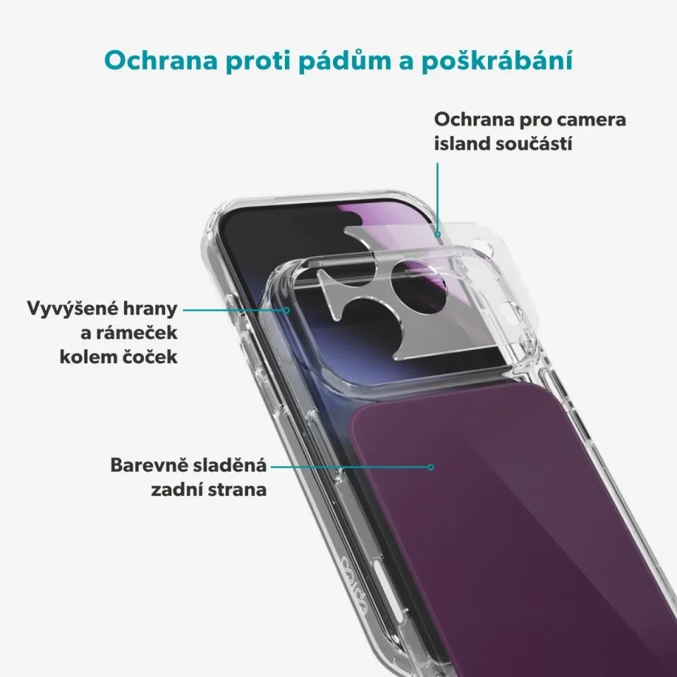 Epico Tile Mag+ Case iPhone 17 Pro/18 Pro fialová