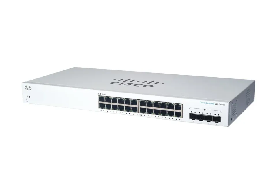 Cisco CBS220-24T-4G switch (CBS220-24T-4G-EU použitý)