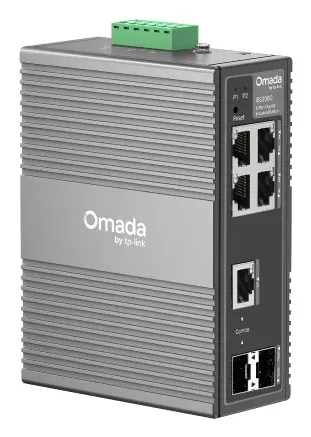 TP-LINK IES206G Omada 6portový gigabitový průmyslový Easy Managed switch