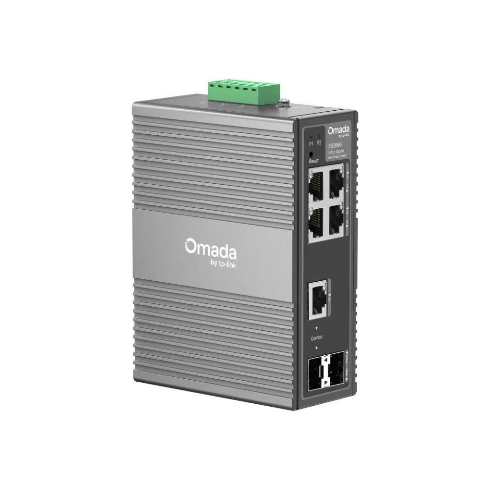 TP-LINK IES206G Omada 6portový gigabitový průmyslový Easy Managed switch