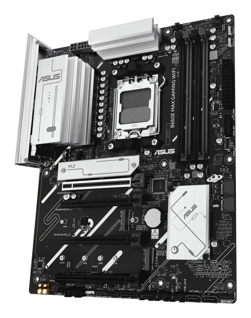 ASUS MB Sc AM5 B650E MAX GAMING WIFI, AMD B650, 4xDDR5, 1xDP, 1xHDMI, WiFi