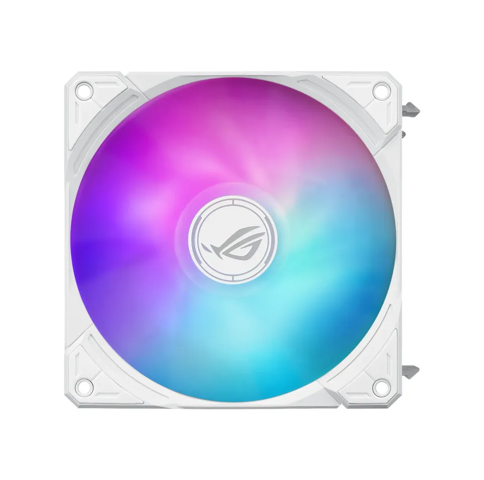 ASUS vodní chladič CPU AIO ROG RYUO IV SLC 360 ARGB, 3x120 mm, LGA1851, AM5, bílá