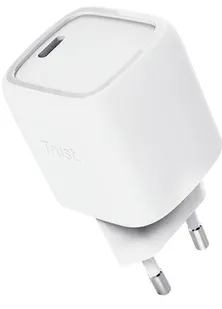 TRUST GaN Nabíječka MAXO 30W, USB-C, bílá