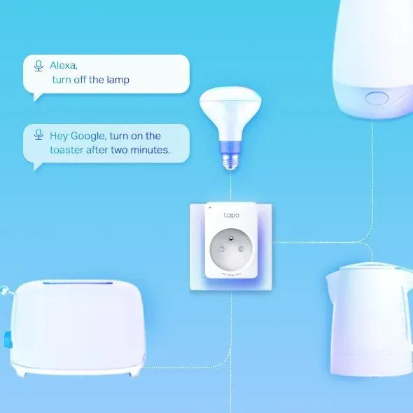 TP-LINK Tapo P110 Mini chytrá Wi-Fi zásuvka, sledování spotřeby energie