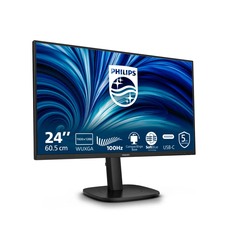 Philips LCD 24B2N3200D 24" IPS 16:10/1920x1200@100Hz/4ms/300cd/VGA/HDMI/DP/5xUSB