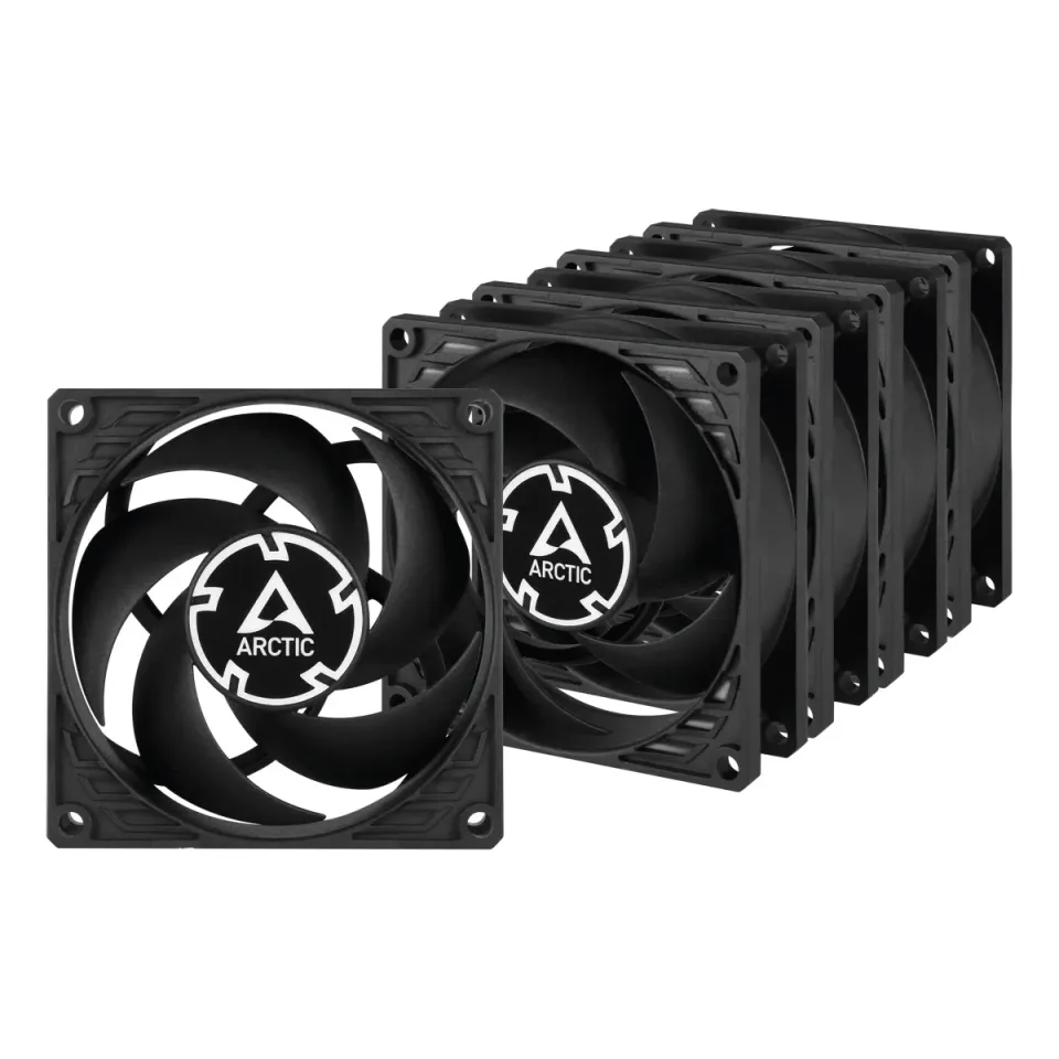 ARCTIC P8 PWM PST Value pack (5ks) ventilátor - 80mm