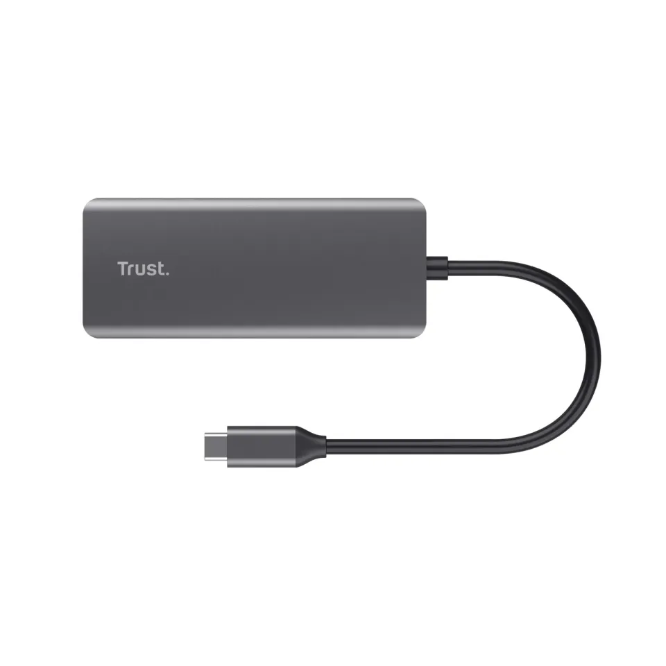 TRUST adaptér DALYX, 6-in-1 USB-C Multi-Port Adapter