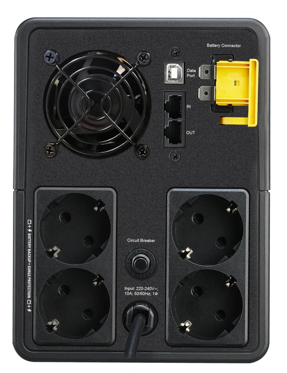 APC Back-UPS 2200VA, 230V, AVR, Schuko Sockets (1200W)