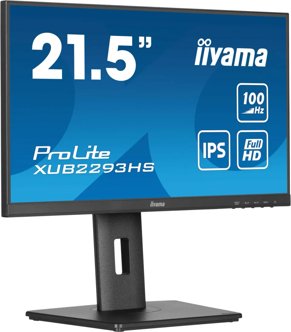 iiyama ProLite/XUB2293HS-B6/21,5"/IPS/FHD/100Hz/1ms/Black/3R