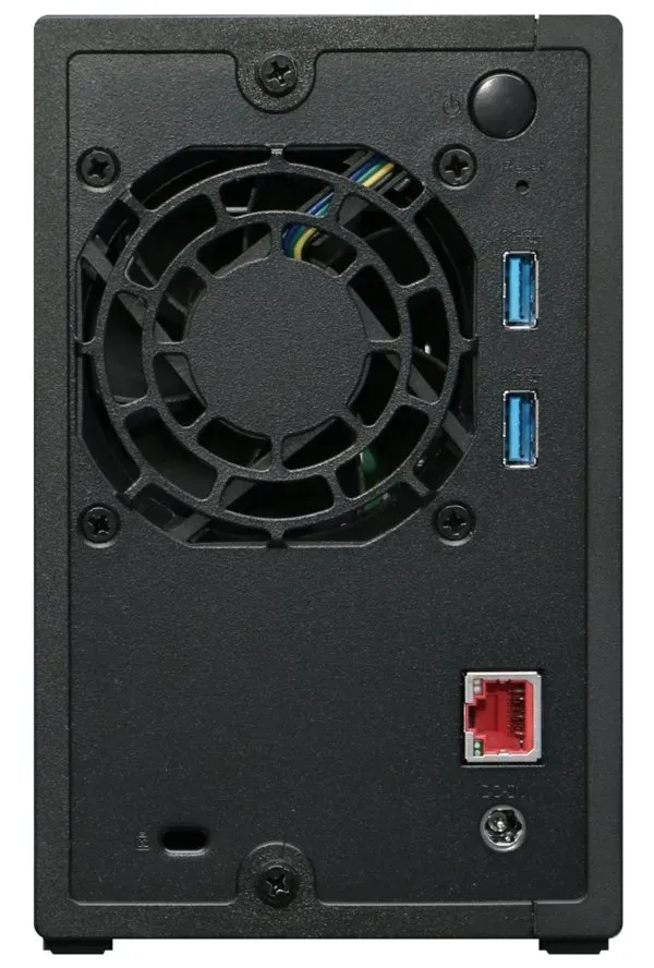 Asustor NAS AS1202T 2x 3,5" SATA/ Realtek RTD1619B, Quad Core 1.7 GHz, 1 GB DDR4 RAM, 1x 2.5GLAN, 3x USB3.2 Gen1