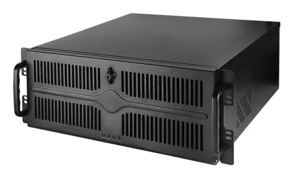 CHIEFTEC rack 4U 19" UNC-409S-B / ATX / PSF-400B / černý