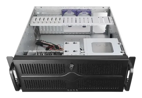 CHIEFTEC rack 4U 19" UNC-409S-B / ATX / PSF-400B / černý