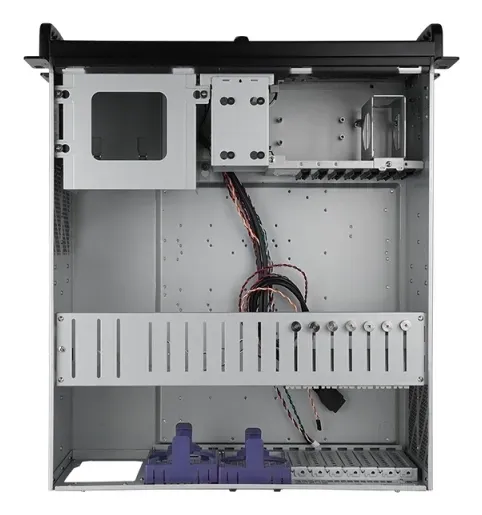 CHIEFTEC rack 4U 19" UNC-409S-B / ATX / PSF-400B / černý