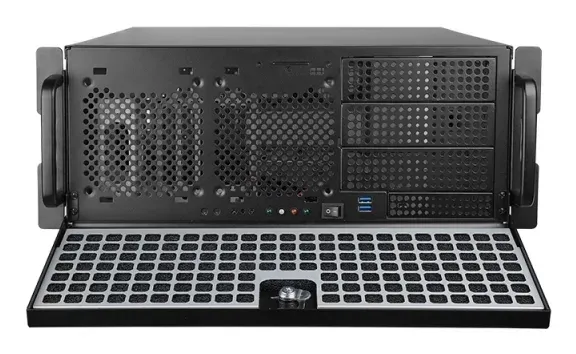 CHIEFTEC rack 4U 19" UNC-409S-B / ATX / PSF-400B / černý