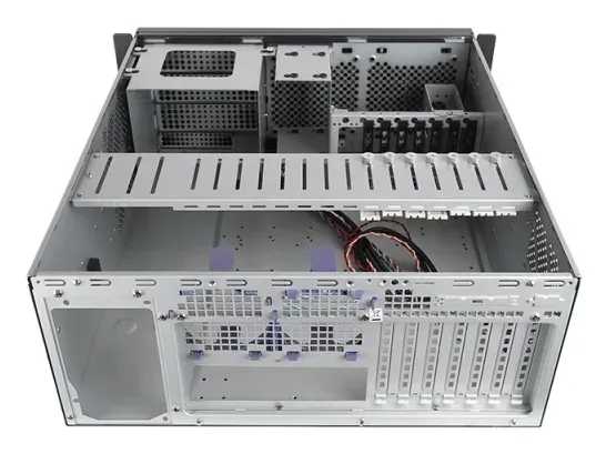 CHIEFTEC rack 4U 19" UNC-409S-B / ATX / PSF-400B / černý