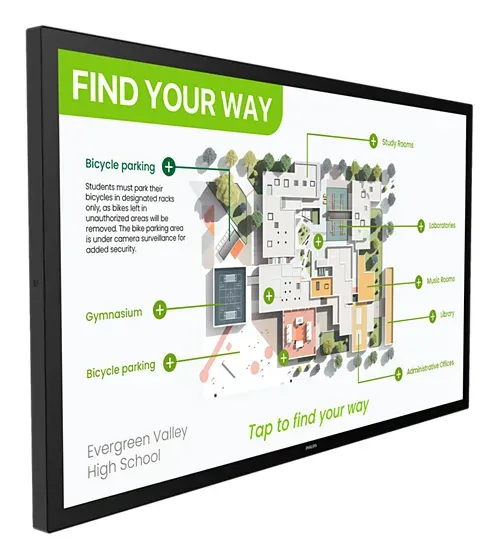 55" D-LED Philips 55BDL3751T-UHD,450c,PCap,24/7