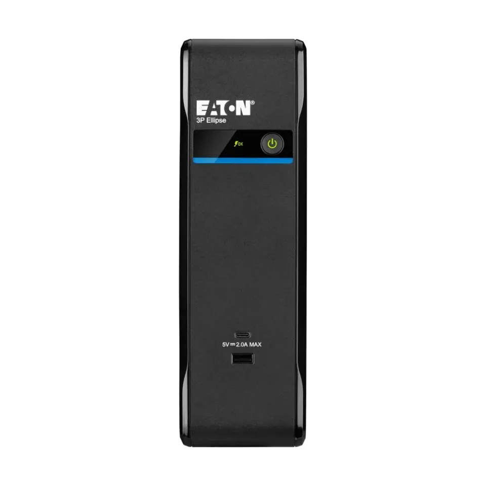 Eaton 3P Ellipse UPS USB IEC, 900VA, 540W, Vstup: C14, Výstupy: (3) C13, (1) Pouze přepěťová ochrana C13, USB nabíjení